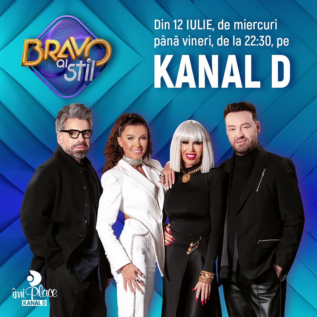 „Bravo, ai stil!” se muta pe Kanal D, incepand cu 12 iulie 2023