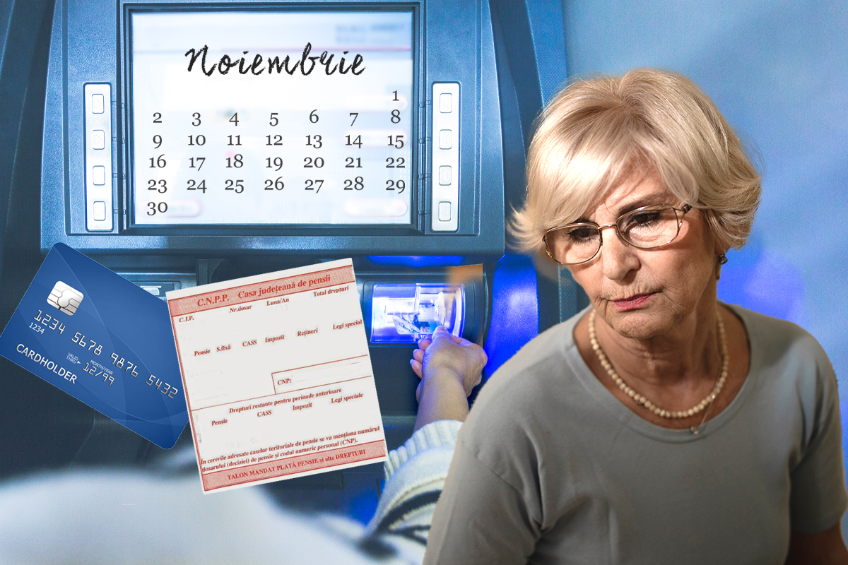 Când vor fi acordate pensiile pe card în noiembrie 2023? Pe ce dată se fac plățile