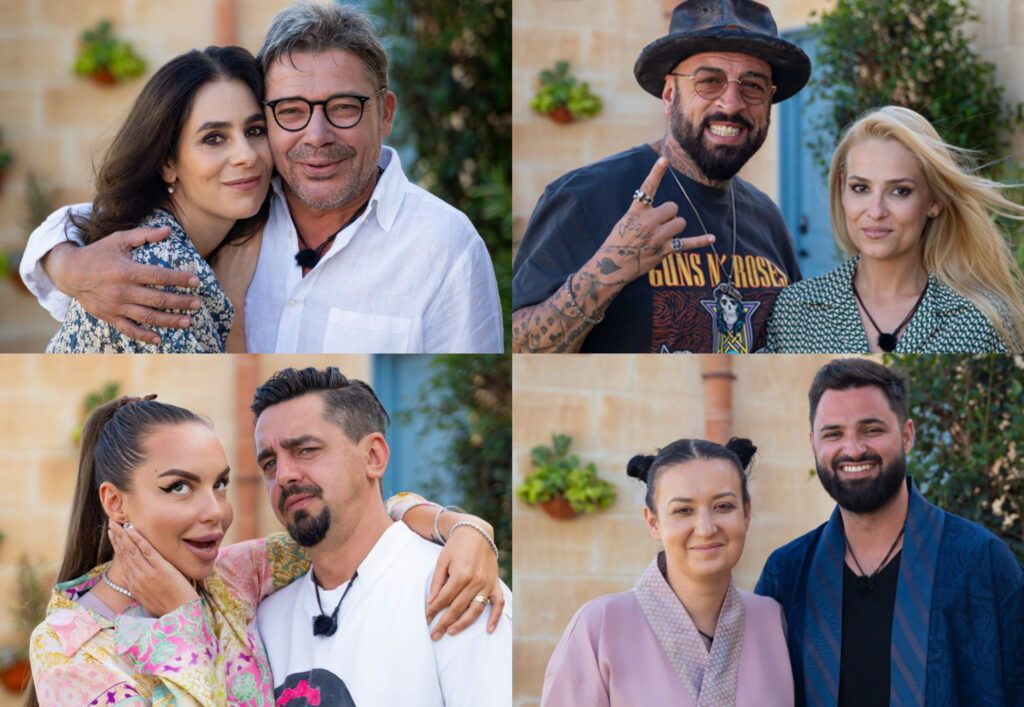 Iată care sunt cele 9 cupluri de vedete care participă la „Power Couple România”.