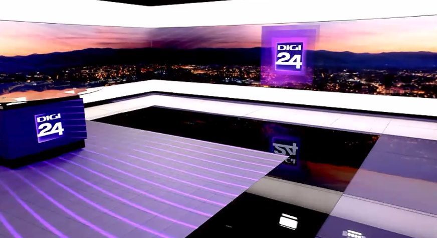 Rebranding Digi24, Studioul și sigla televiziunii vor fi actualizate, vezi cum arată!