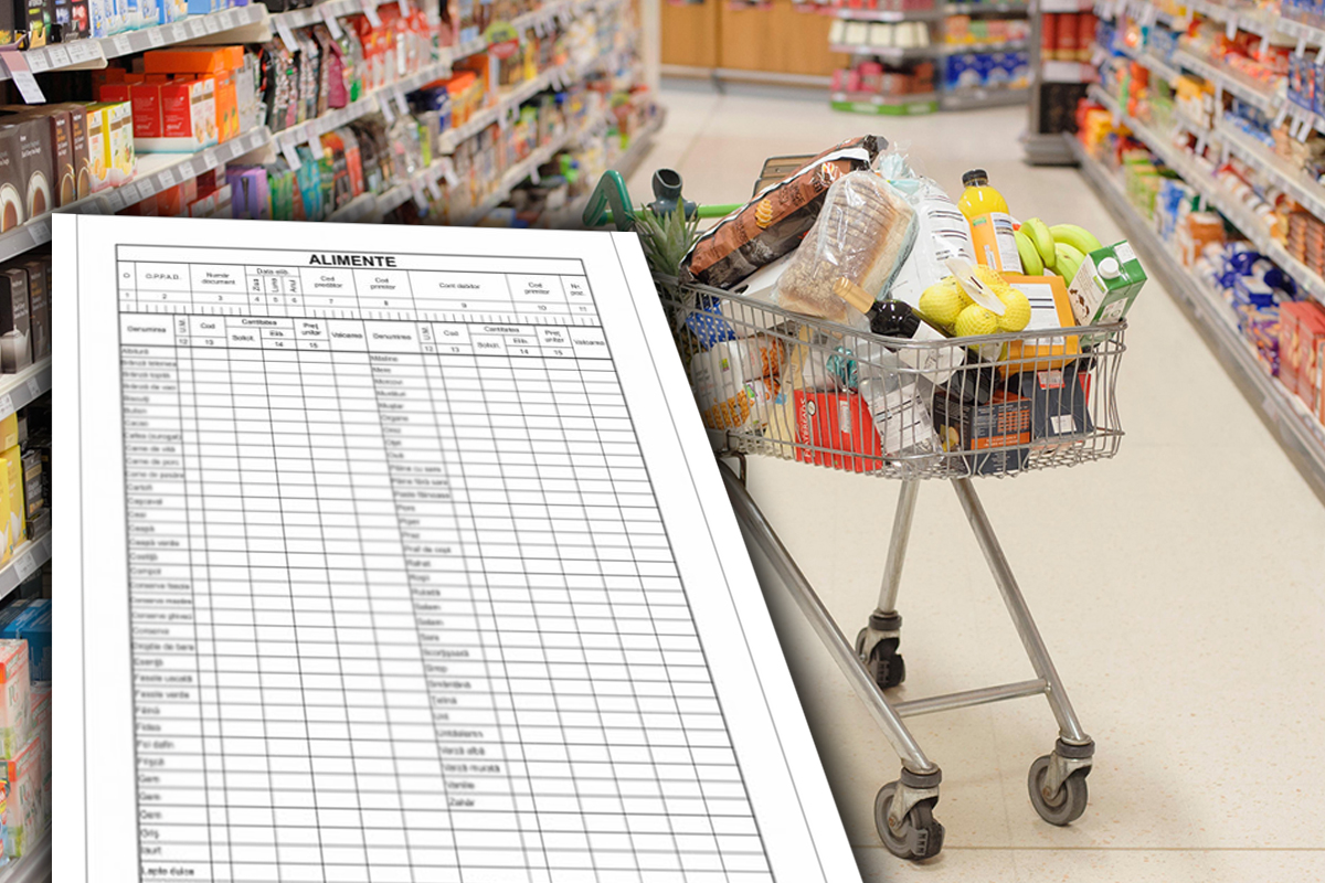 Lista completă de alimente care au prețul plafonat de la 1 februarie 2024