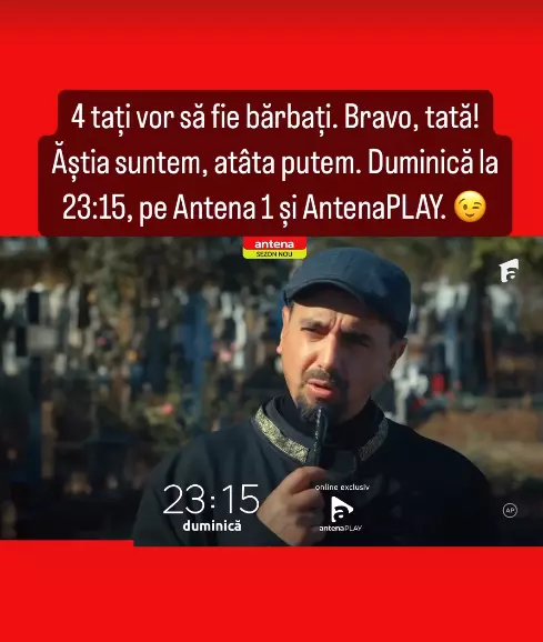 Serialul Bravo, tată! se vede de duminică, 3 martie la ora 23.15
