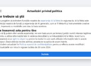 Facebook introduce noi funcţii AI pentru utilizatorii săi. Află cum foloseşte informaţiile tale. Facebook introduce noi funcţii AI pentru utilizatorii săi. Află cum foloseşte informaţiile tale.