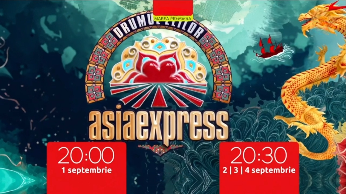 Asia Express: Drumul Zeilor, premiera pe 1 Septembrie 2024. Marea aventură începe!