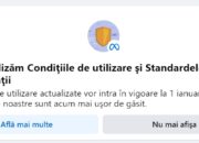 Noi condiții de utilizare pentru Facebook începând cu 1 ianuarie 2025: Ce schimbări aduc? Noi condiții de utilizare pentru Facebook începând cu 1 ianuarie 2025: Ce schimbări aduc?